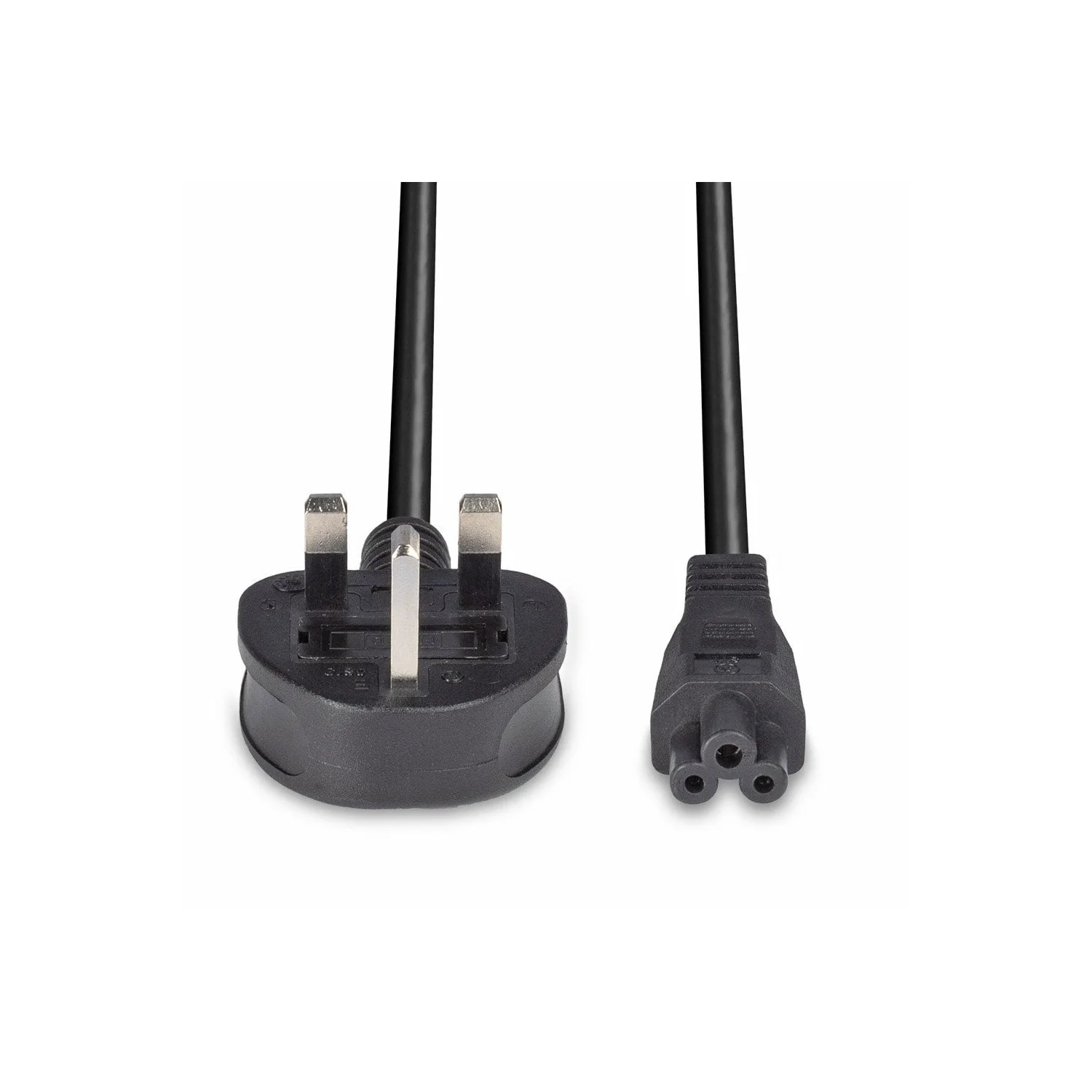 Lindy 3m UK 3 Pin to C5 Mains Cable, lead free - image 4