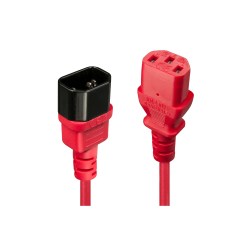 Lindy 2m IEC Extension Cable, Red