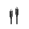 Lindy 1m Thunderbolt 4 Cable, 40Gbps, passive