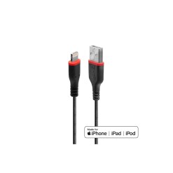 Lindy 1m Reinforced USB Type A to Lightning Cable