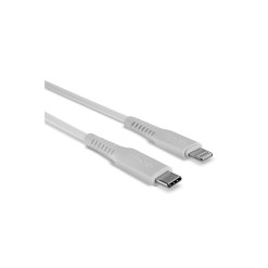 Lindy 1m USB Type C to Lightning Cable, White - image 3