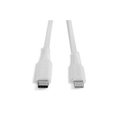 Lindy 1m USB Type C to Lightning Cable, White - image 4