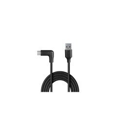 Lindy 1.5m USB 3.2 Type A to C Cable, 90° Right Angle, 10Gbps - image 2