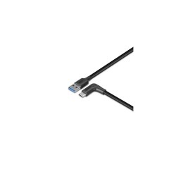 Lindy 1.5m USB 3.2 Type A to C Cable, 90° Right Angle, 10Gbps - image 5