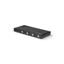 Lindy KVM Switch HDMI 18G, USB 2.0 & Audio, 4 Port - image 2