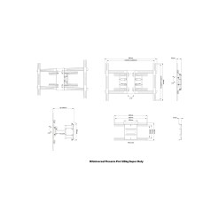 Multibrackets M Universal Flexarm Pro 125kg Super Duty - image 9