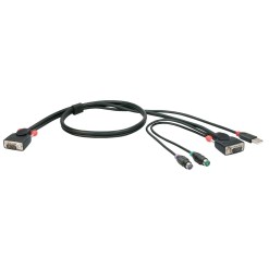 Lindy KVM system cable Combo Series 2m PS/2 & USB