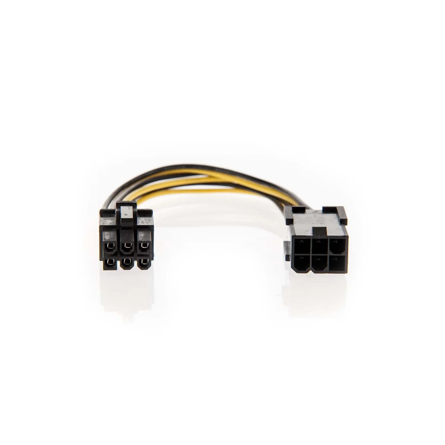 Lindy 0.2m PCIe 6 Pin Female to Male Extension Cable - image 2