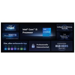Ugreen NETWORK ATTACHED DXP8800PL DISKLESUK NAS Desktop Intel® Core™ i5 i5-1235U 8 GB DDR5 0 TB UGOS PRO - image 4