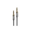 Lindy 3m 3.5mm Audio Cable, Cromo Line