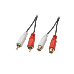 Lindy 3m Premium Phono To Phono Extension Cable