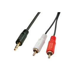 Lindy 1m Premium Phono To 3.5mm Cable