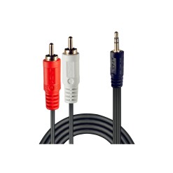 Lindy 1m Premium Phono To 3.5mm Cable - image 2