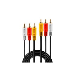 Lindy 15m Premium AV 3xPhono to 3xPhono Cable - image 2