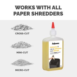 Fellowes Powershred Bottled Lubricant (355ml) - image 5