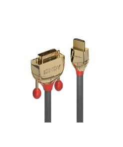 Lindy 10m HDMI to DVI-D Cable, Gold Line