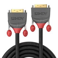 Lindy 20m DVI-D Single Link Cable, Anthra Line - image 2