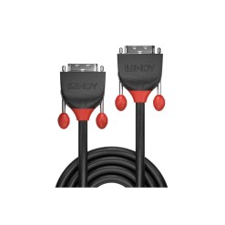 Lindy 5m DVI-D Dual Link Cable, Black Line - image 2