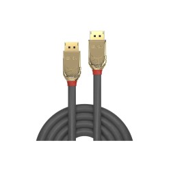 Lindy 7.5m DisplayPort 1.2 Cable, Gold Line - image 2