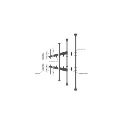 Multibrackets M Floor to Ceiling Mount Pro MBFC2U - image 7