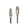 Lindy 0.5m USB 2.0 Type A to B Cable, Cromo Line