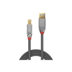 Lindy 2m USB 3.2 Type A to B Cable, 5Gbps, Cromo Line - image 2