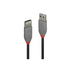 Lindy 3m USB 2.0 Type A to A Cable, Anthra Line