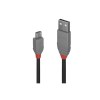 Lindy 1m USB 2.0 Type A to Micro-B Cable, Anthra Line