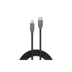 Lindy 1m USB 2.0 Type C to Micro-B Cable, Anthra Line - image 2