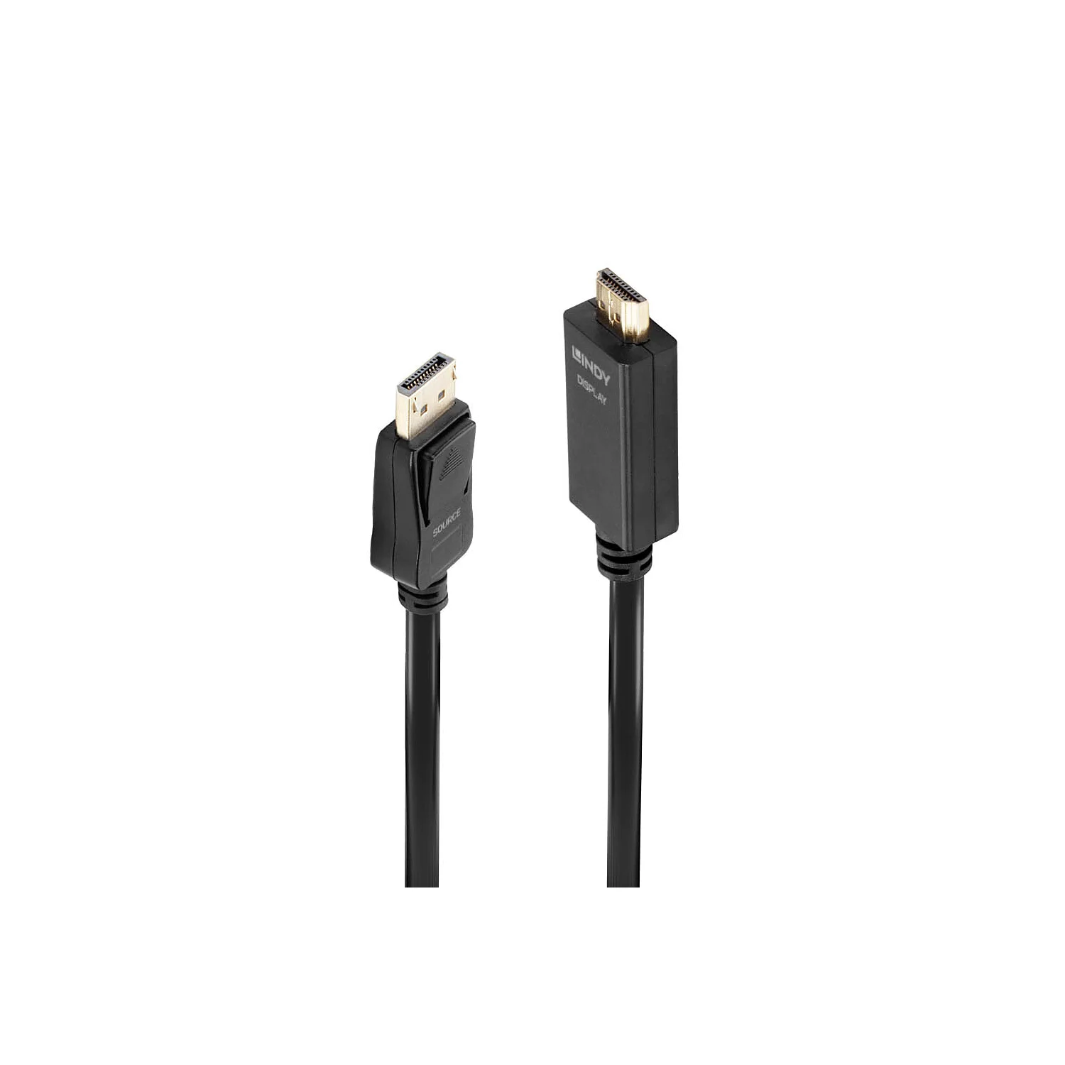 Lindy 0.5m DisplayPort to HDMI 10.2G Cable