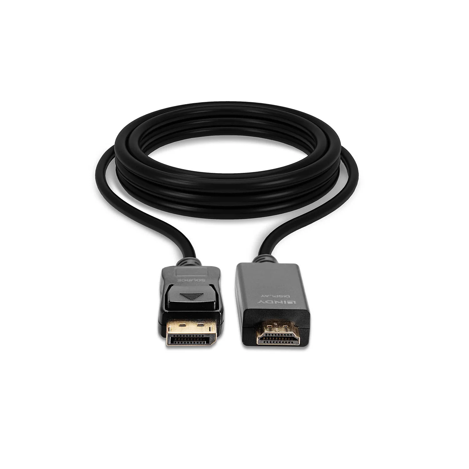 Lindy 0.5m DisplayPort to HDMI 10.2G Cable - image 4