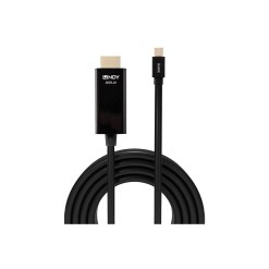 Lindy 1m Mini DisplayPort to HDMI 10.2G Cable - image 2