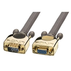 Lindy 3m Gold VGA Extension Cable