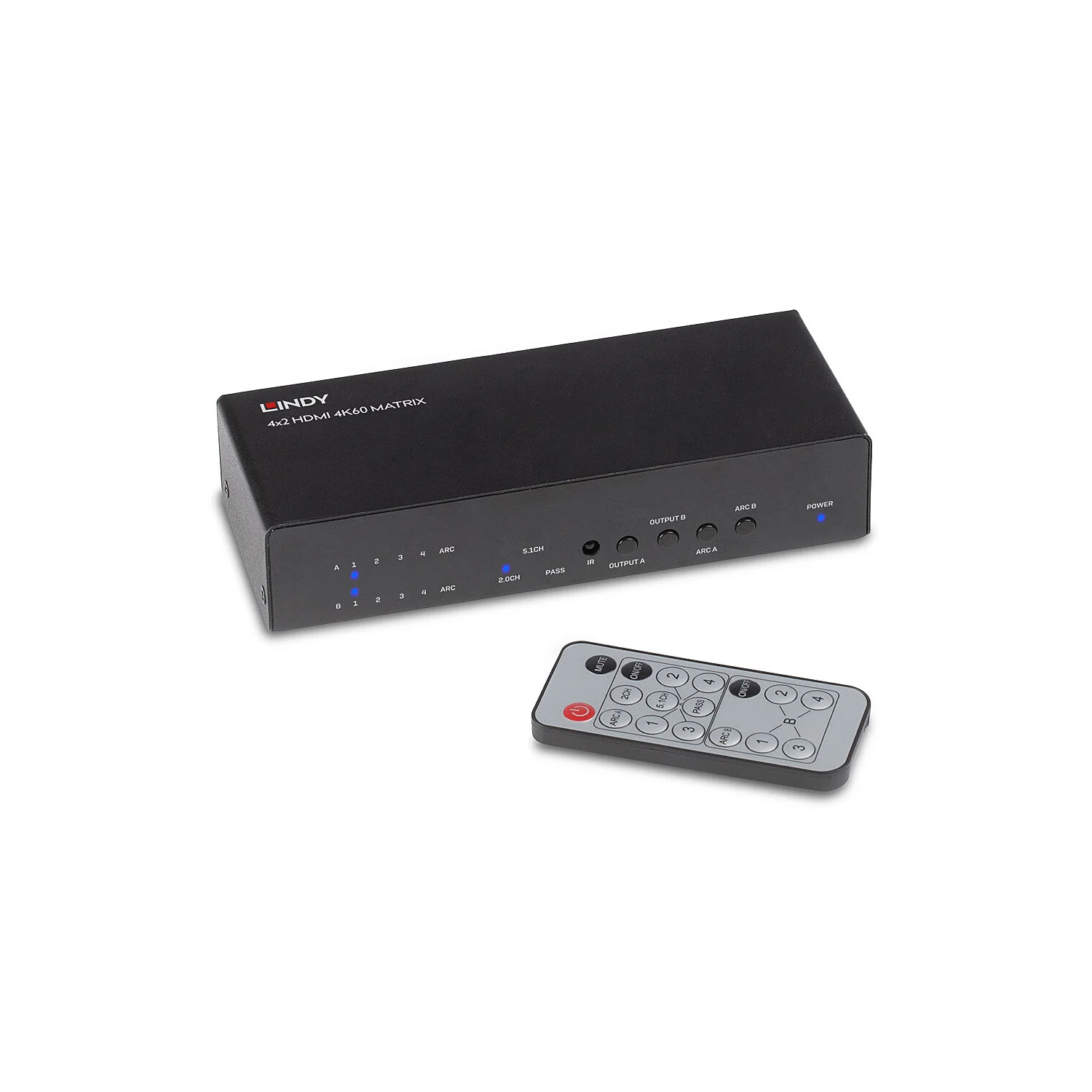 Lindy 4x2 HDMI 4K60 Matrix
