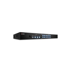 Lindy 4x4 HDMI Matrix Switch with Video Wall Scaling