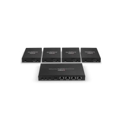 Lindy 70m Cat.6 4 Port HDMI 4K60 Splitter Extender - image 4