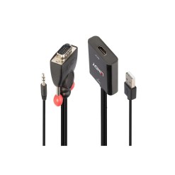 Lindy VGA and Audio to HDMI Converter