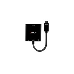Lindy Mini HDMI C to VGA & Audio Converter - image 2