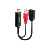 Lindy HDMI 18G to DisplayPort 1.2 Converter with USB Power