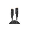 Lindy 30m Fibre Optic Hybrid Micro-HDMI 18G Cable with Detachable HDMI and DVI Connectors