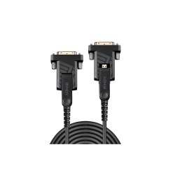 Lindy 50m Fibre Optic Hybrid Micro-HDMI 18G Cable with Detachable HDMI and DVI Connectors - image 2