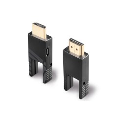 Lindy 70m Fibre Optic Hybrid Micro-HDMI 18G Cable with Detachable HDMI and DVI Connectors - image 5
