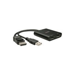 Lindy 2 Port DisplayPort 1.2 MST Hub