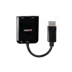 Lindy 38430 interface hub DisplayPort 21600 Mbit/s Black - image 2