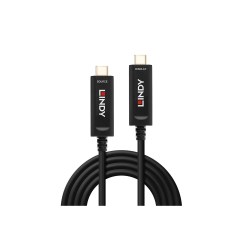 Lindy 30m Fibre Optic Hybrid USB Type C Cable, Audio / Video Only - image 2