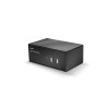 Lindy 2 Port Dual Head Single Link DVI-I KVM Switch Pro with TTU