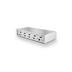 Lindy 4 Port KVM Switch Pro USB 2.0, DisplayPort 1.2 with TTU