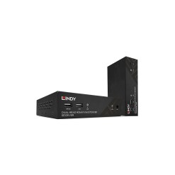 Lindy 100m Cat.6 Dual Head HDMI, USB and RS-232 Extender