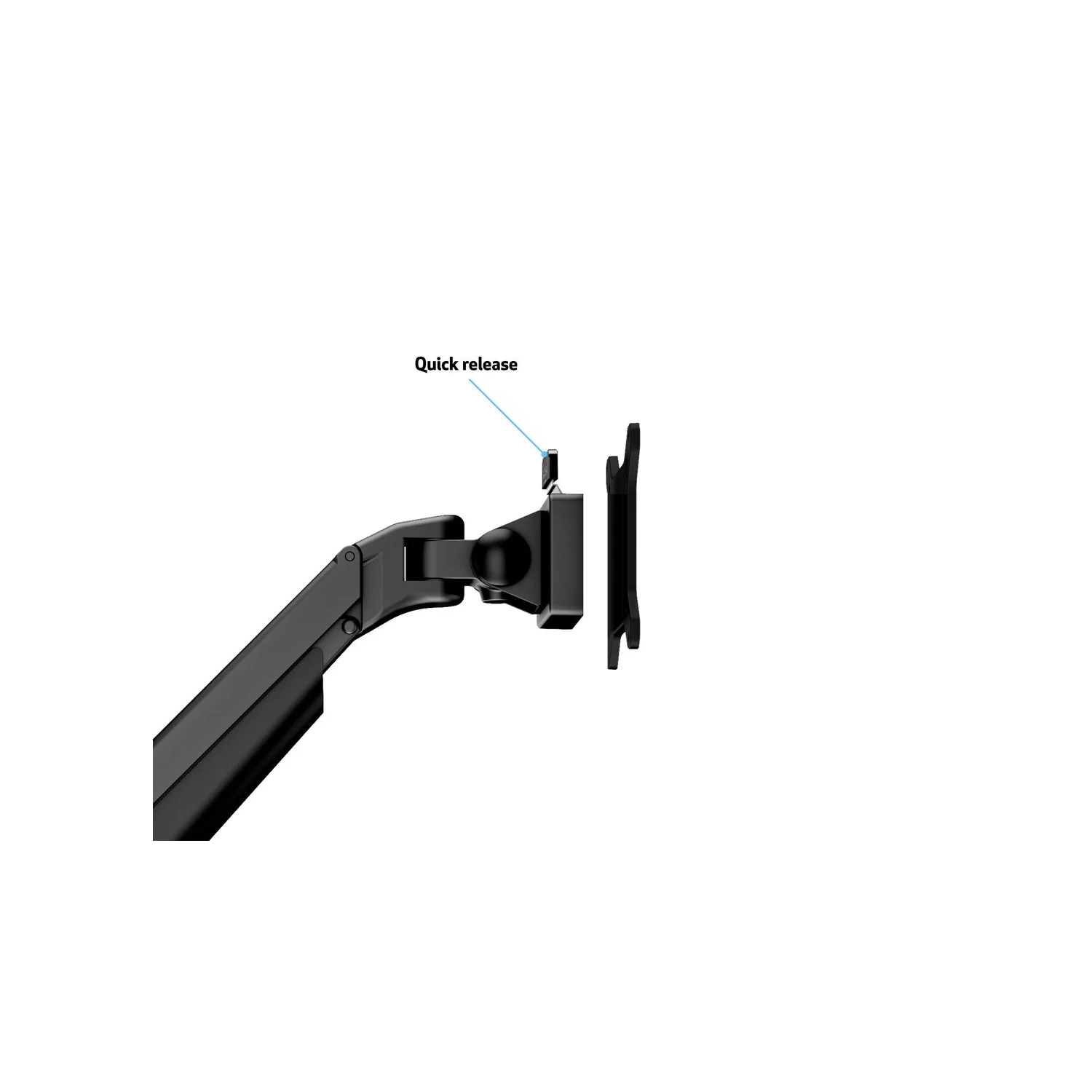 Multibrackets M VESA Gas Lift Arm Dual Side by Side Black - image 10