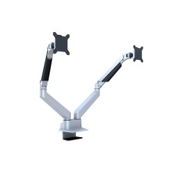 Multibrackets M VESA Gas Lift Arm Dual Side by Side Silver